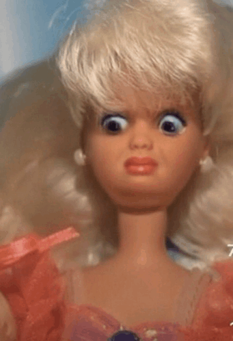 Side eye barbie meme