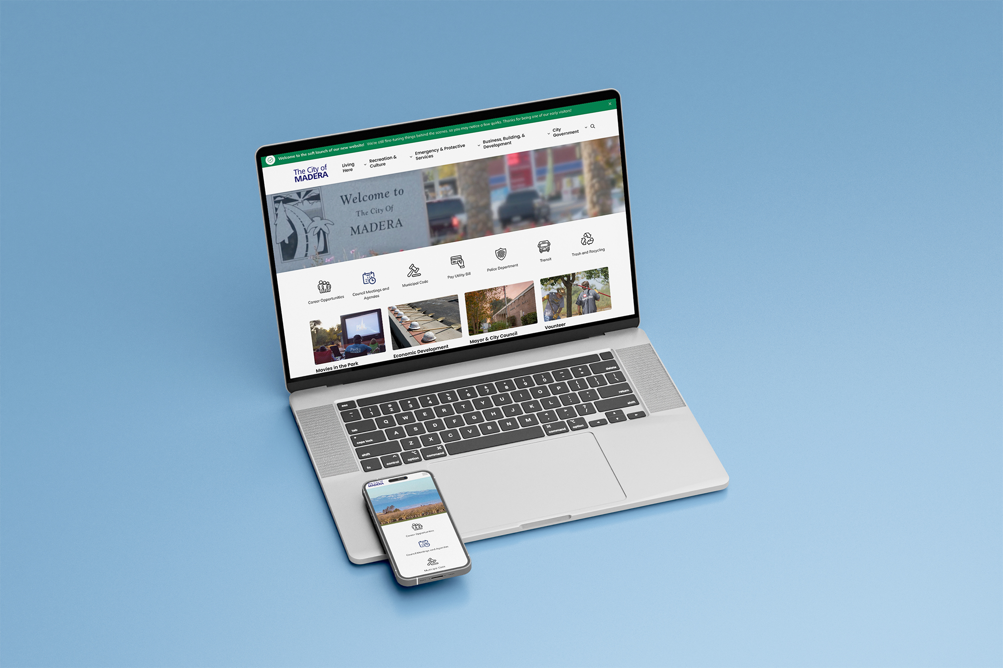 2025 City of Madera Website Launch