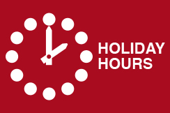 Holiday schedule for City offices and services